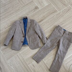 Kids' Classic Tan Suit Set